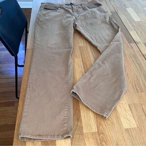 G Fried Denim Mens Jeans Copper-Brown Size 38x32 Slim Stretch Pants Comfort EUC